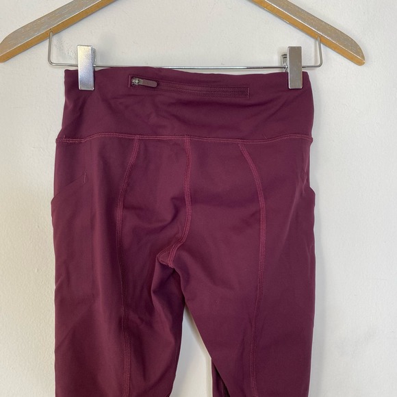 LULULEMON Pace Rival Crop 22 in Dark Adobe Size 2 - Picture 7 of 9